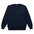 4.20 Sweater Maroon Logo Embro Navy 330gsm Fleece