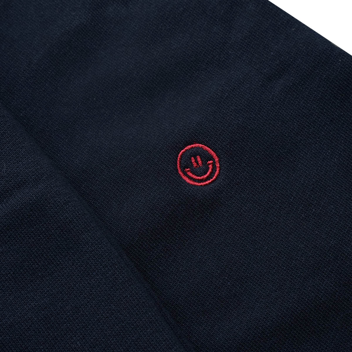 4.20 Sweater Maroon Logo Embro Navy 330gsm Fleece