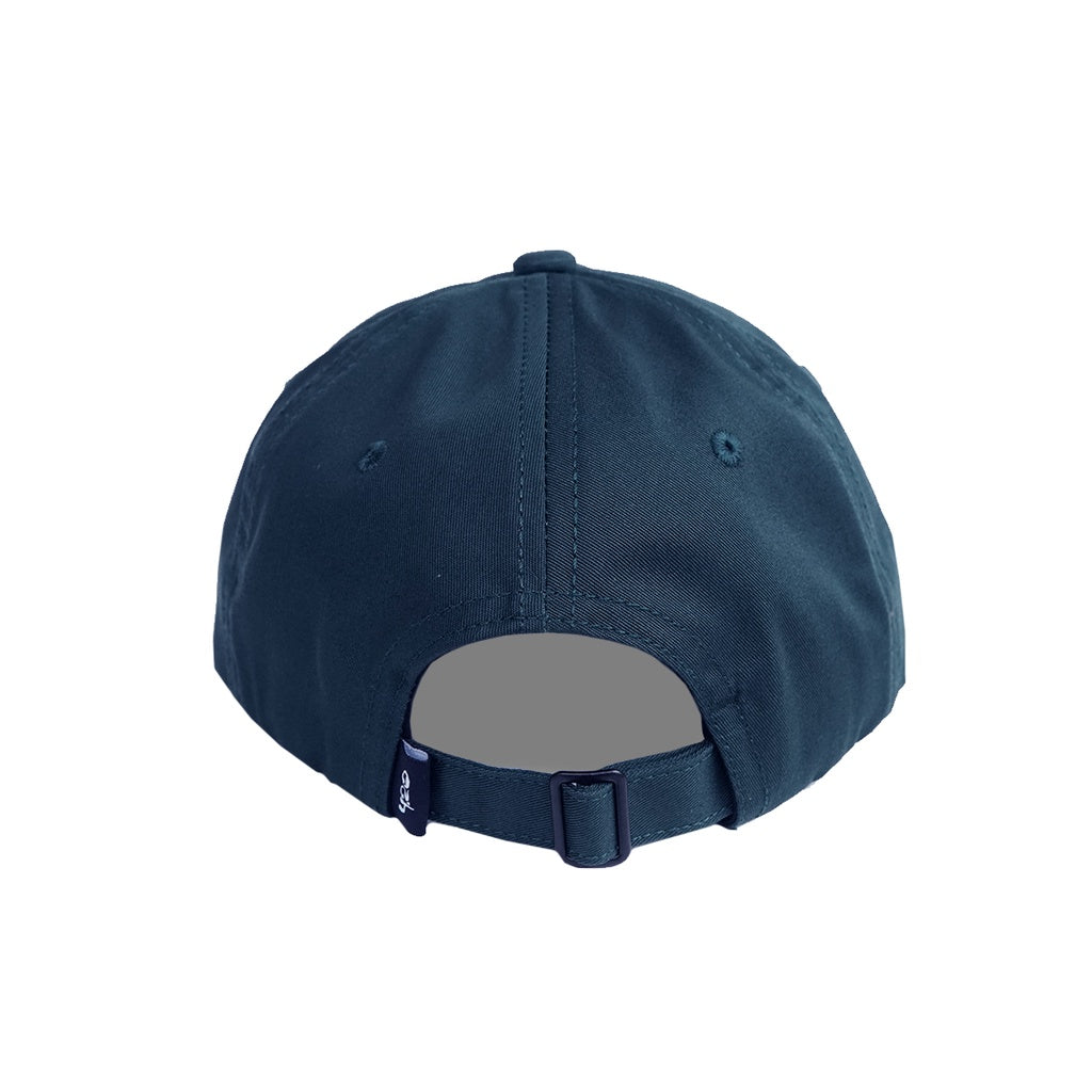 4.20 Hat White Mini Logo Navy