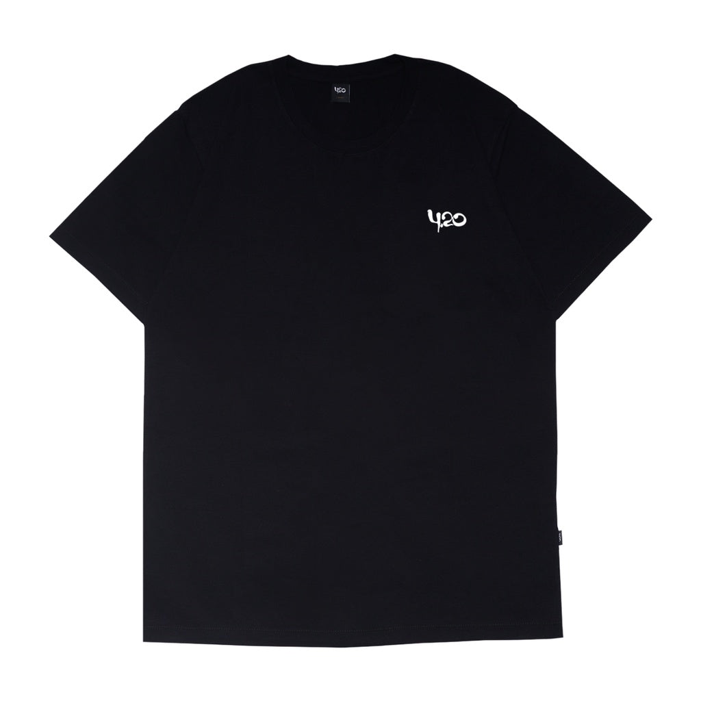 4.20 T-Shirt Flow Illusion Black