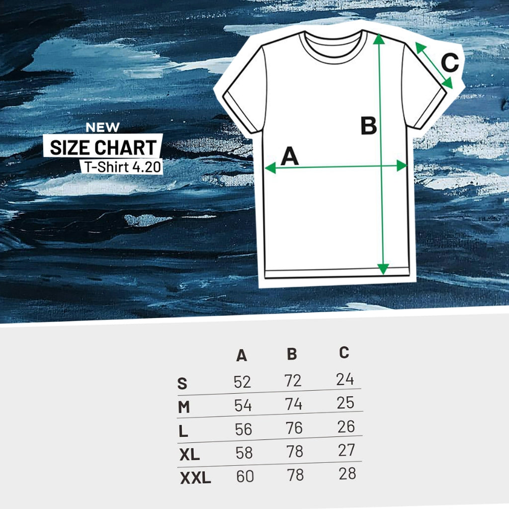 4.20 T-Shirt Flow Illusion Black