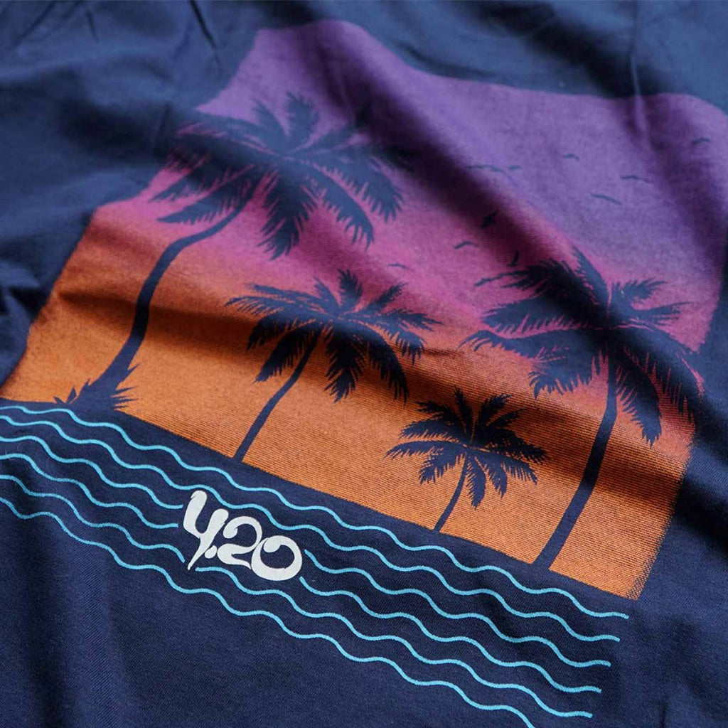 4.20 T-Shirt Gloaming Navy