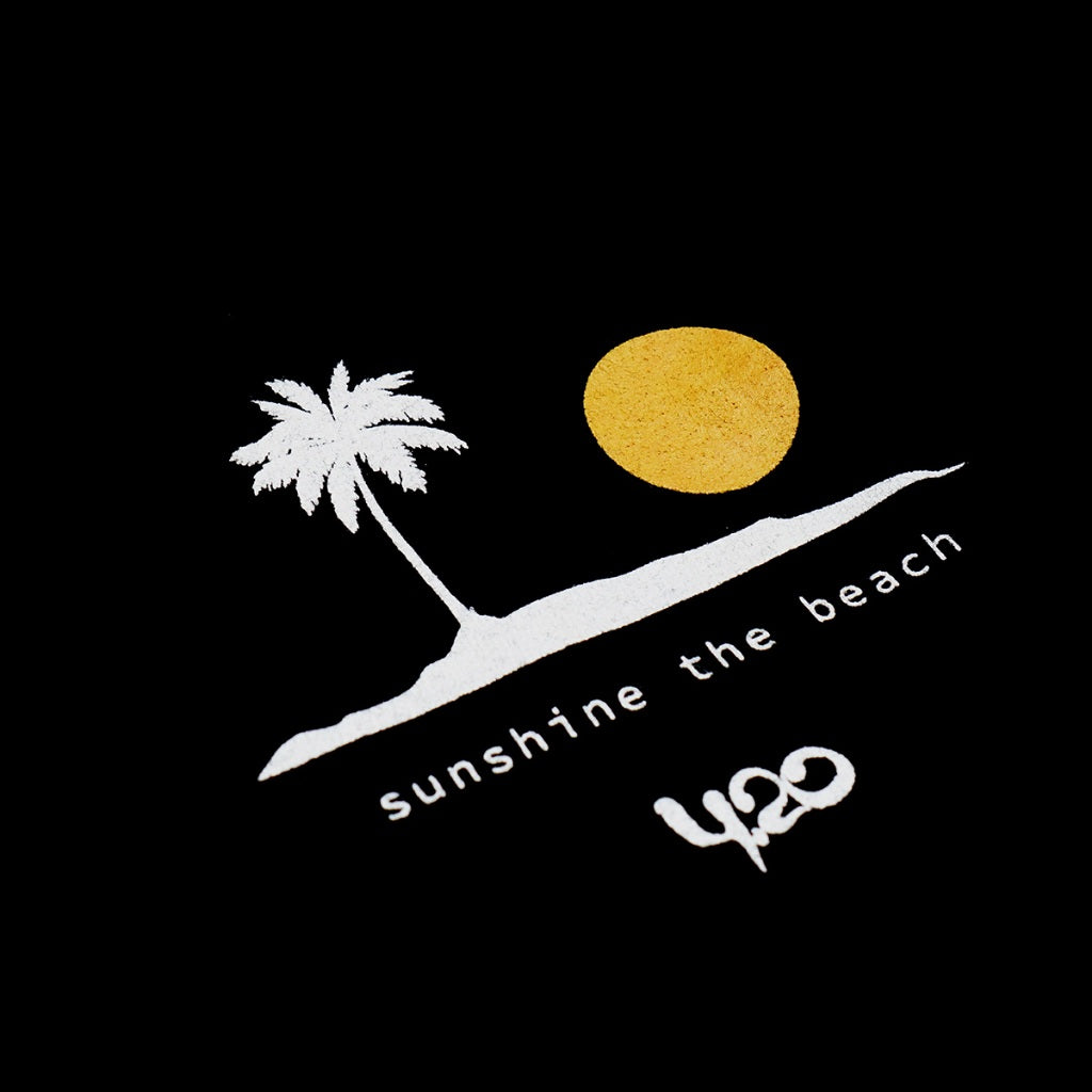 4.20 T-Shirt Sunshine Black