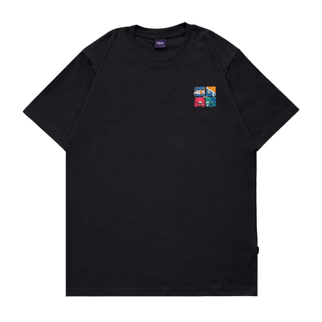 4.20 T-Shirt Endless Summer Black 24s Cotton