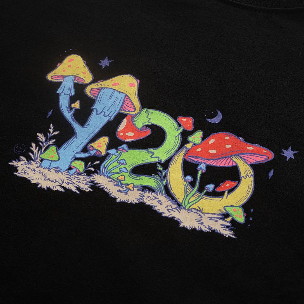 4.20 T-Shirt Shroom Black 24s Cotton
