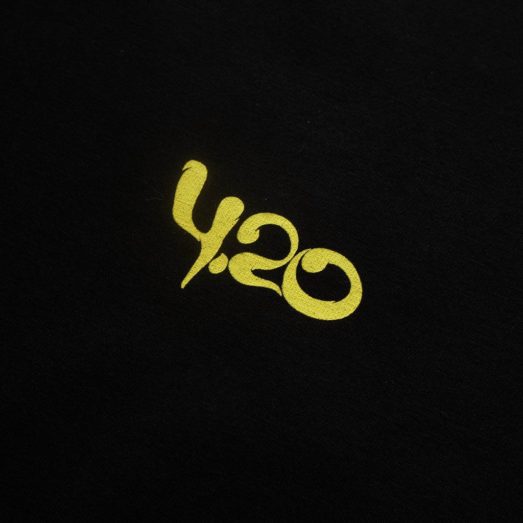 4.20 T-Shirt Tagging Black 24s Cotton