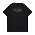 4.20 T-Shirt Popline Surrealism Black 24s Cotton