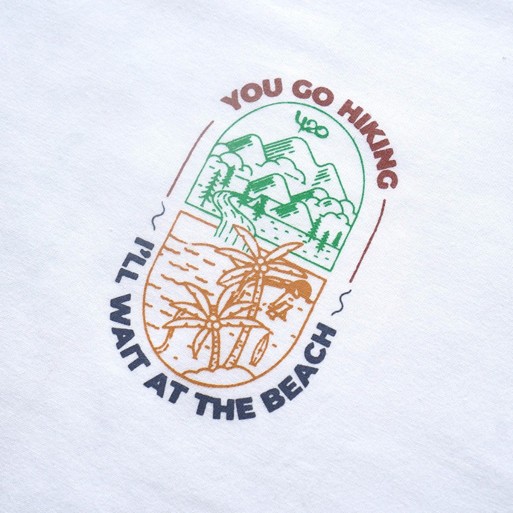 4.20 T-Shirt Mutualism White 24s Cotton
