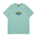 4.20 T-Shirt Aqua Island Feldspar Green 24s Cotton