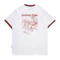 4.20 T-Shirt Holy Crew Ringer Tee Red White 24s Cotton