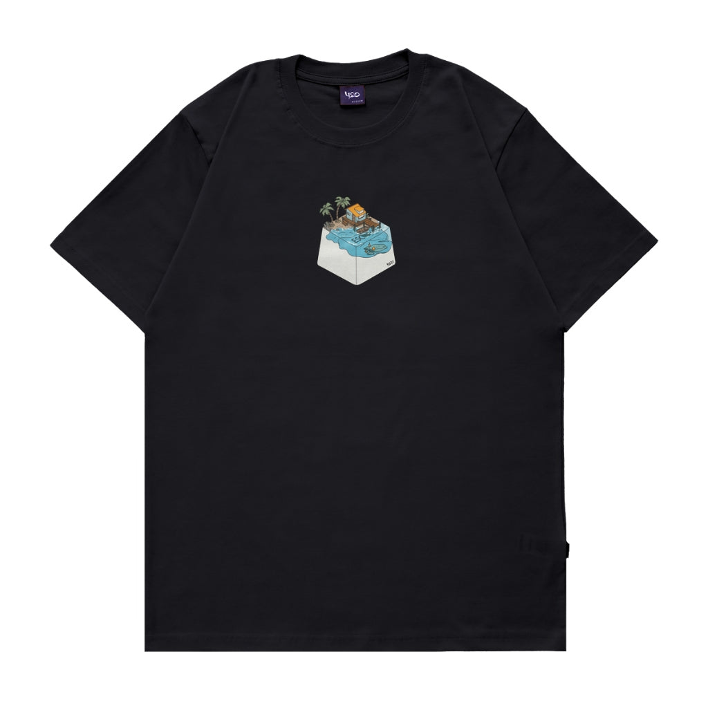 4.20 T-Shirt Escapism Black 24s Cotton