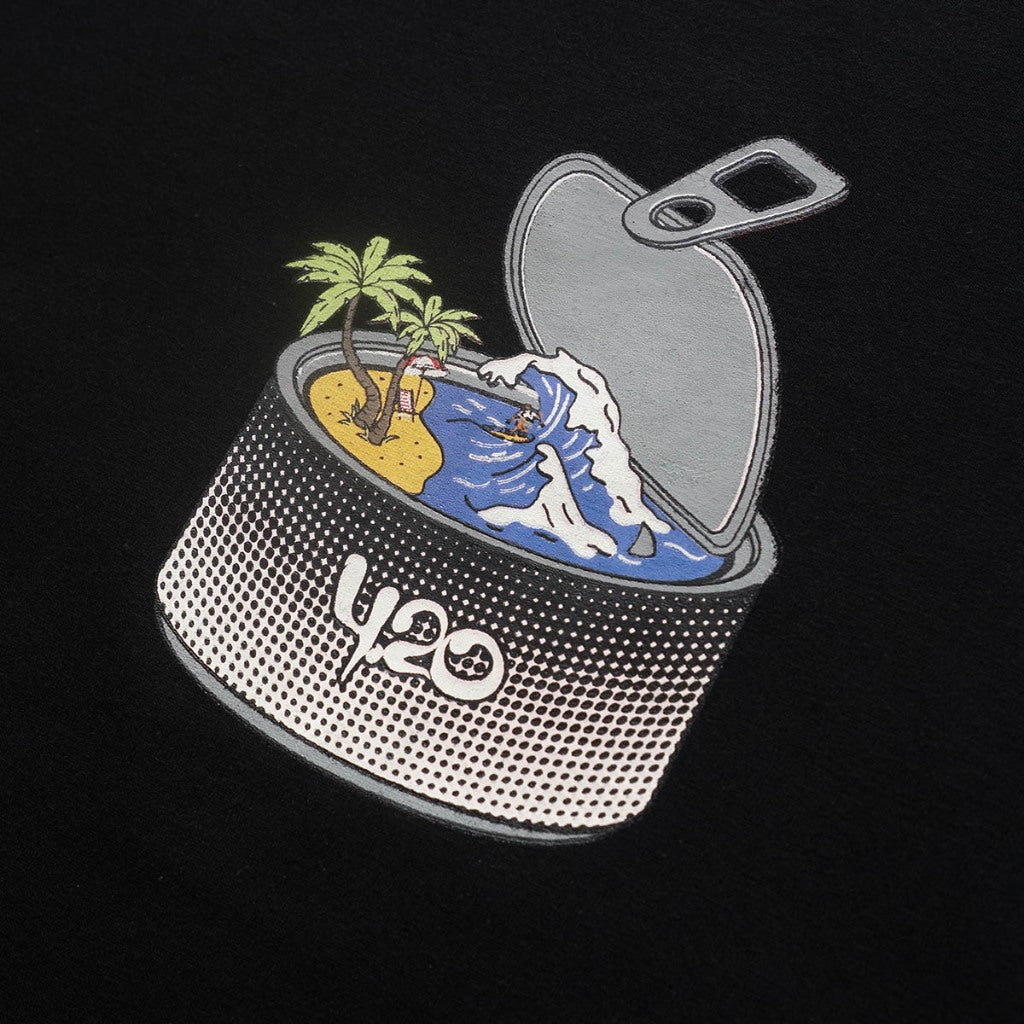 4.20 T-Shirt Holican Black 24s Cotton