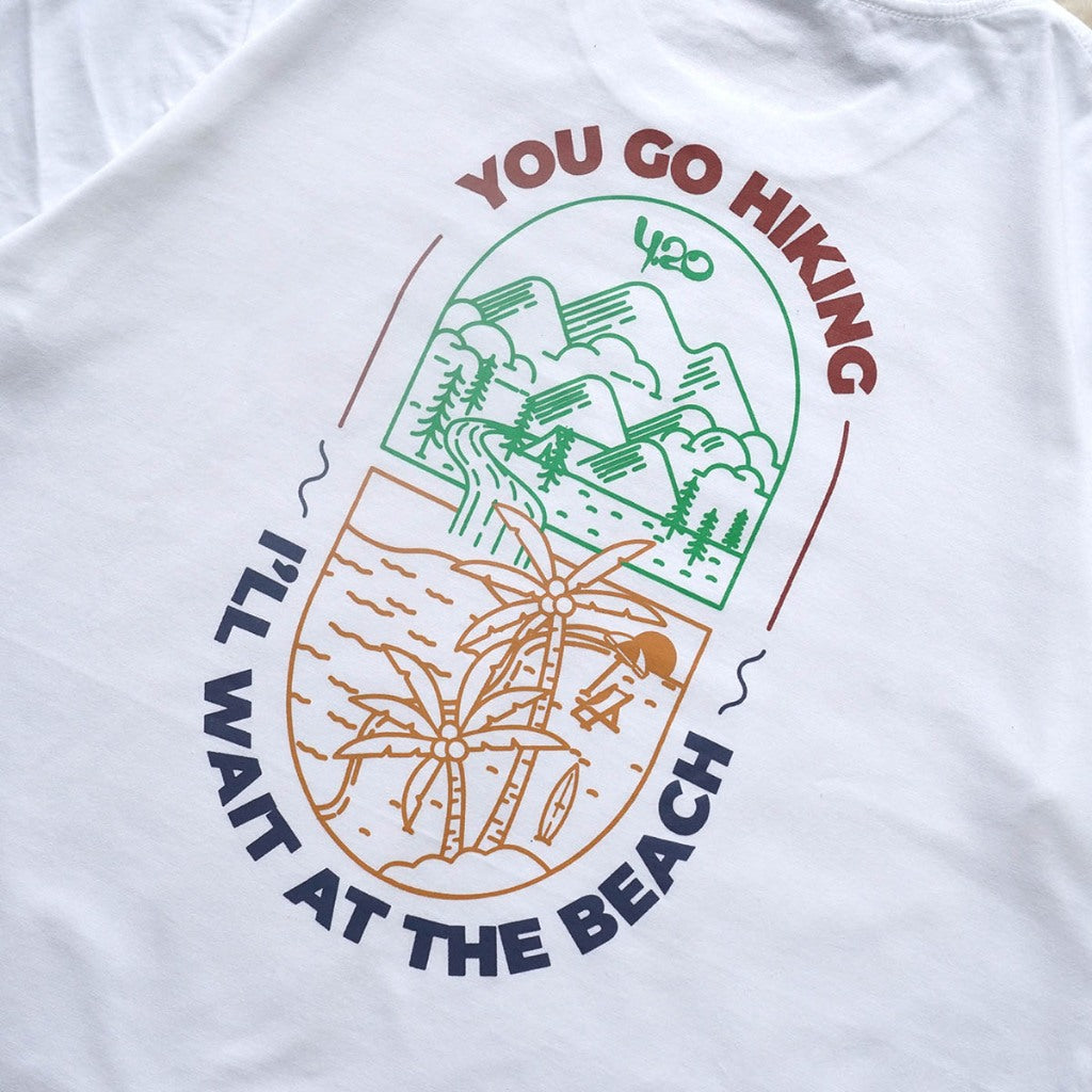 4.20 T-Shirt Mutualism White 24s Cotton