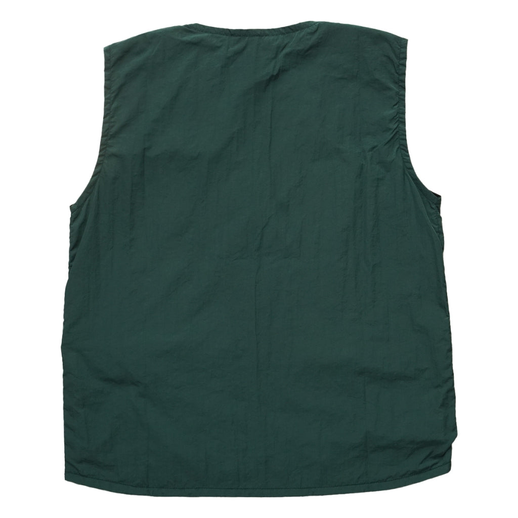 4.20 Vest Mono Tone Green Dusky Crinkle