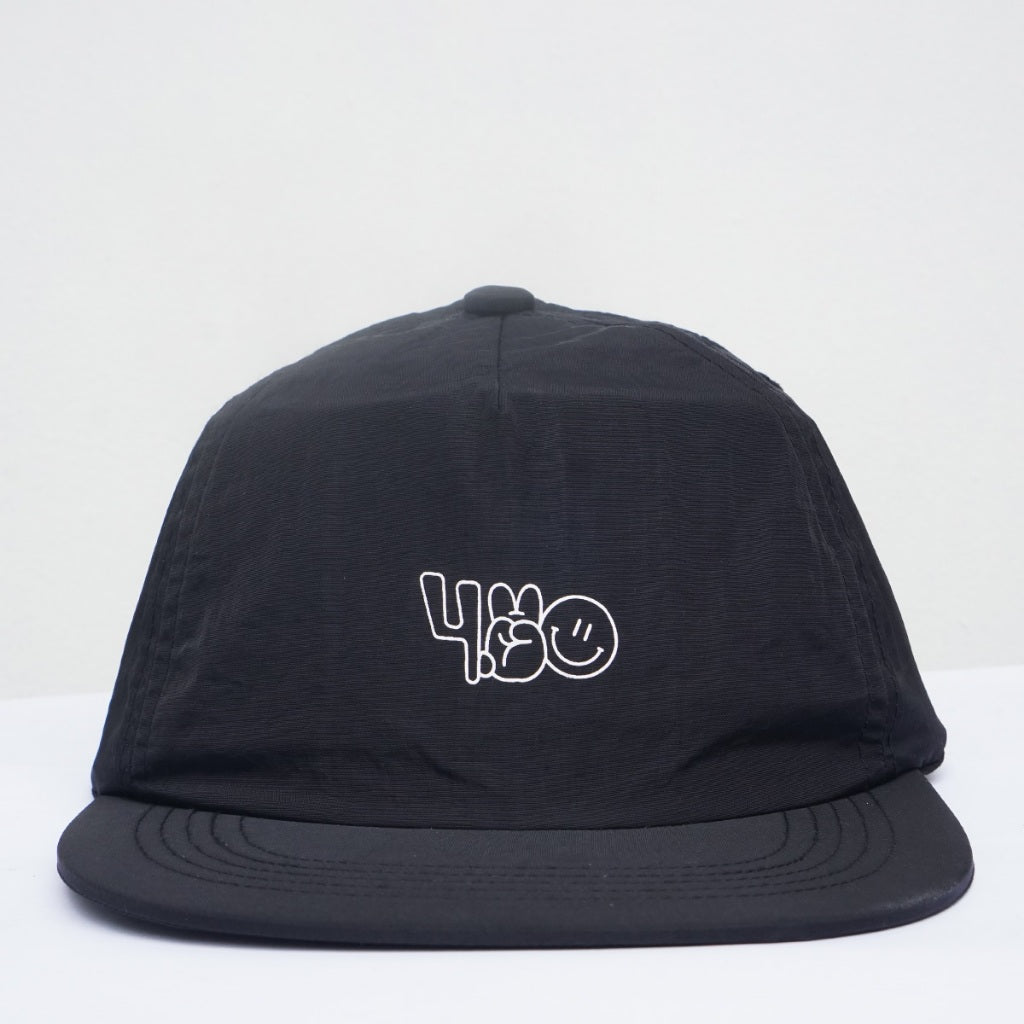 4.20 Hat Smillo Drift Black Crinkle