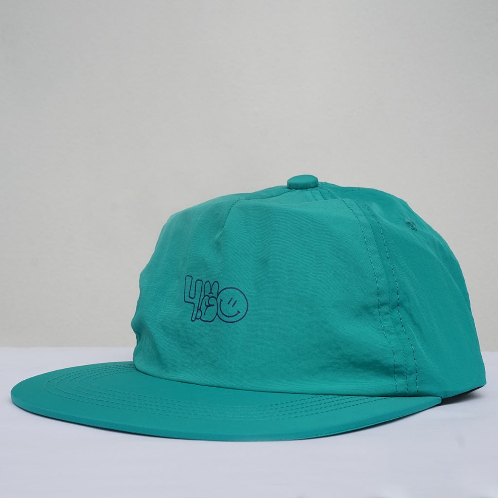 4.20 Hat Smillo Drift Teal Crinkle