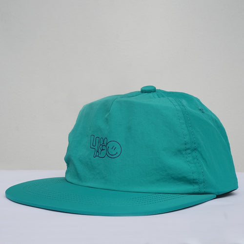4.20 Hat Smillo Drift Teal Crinkle