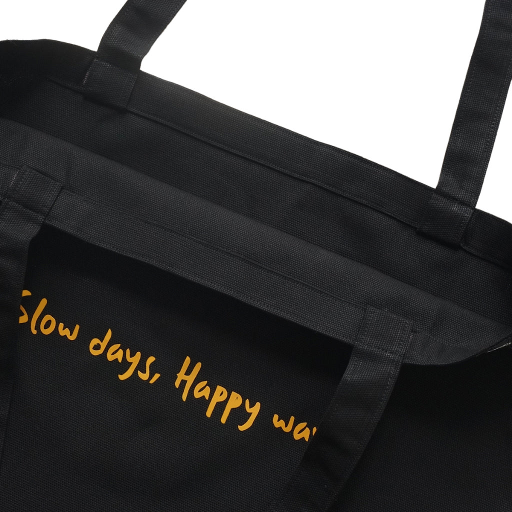 4.20 Tote Bag Smillo Drift Black Canvas