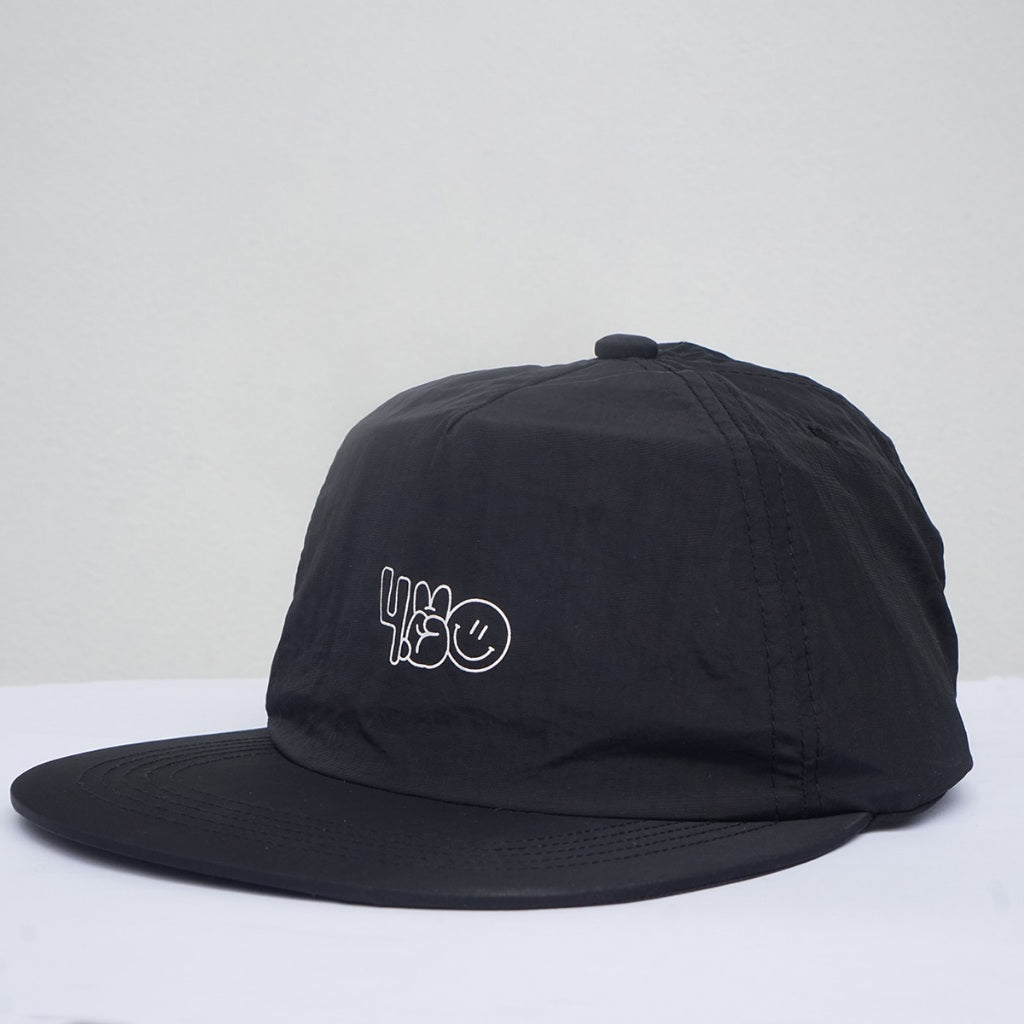 4.20 Hat Smillo Drift Black Crinkle
