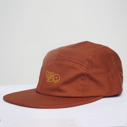4.20 5 Panel Hat Smillo Drift Terracota Twill Cotton