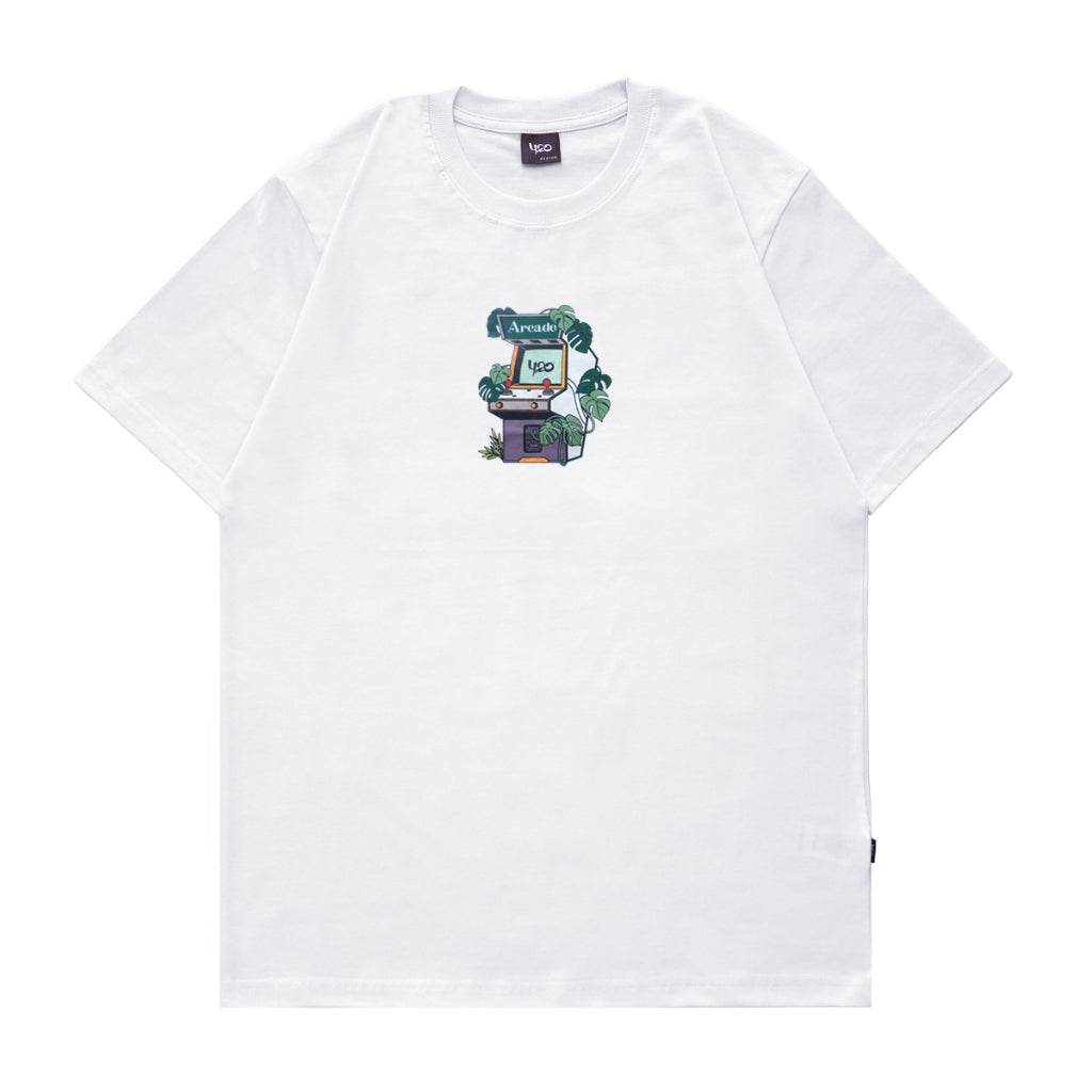 4.20 T-Shirt Arcade White 24s Cotton