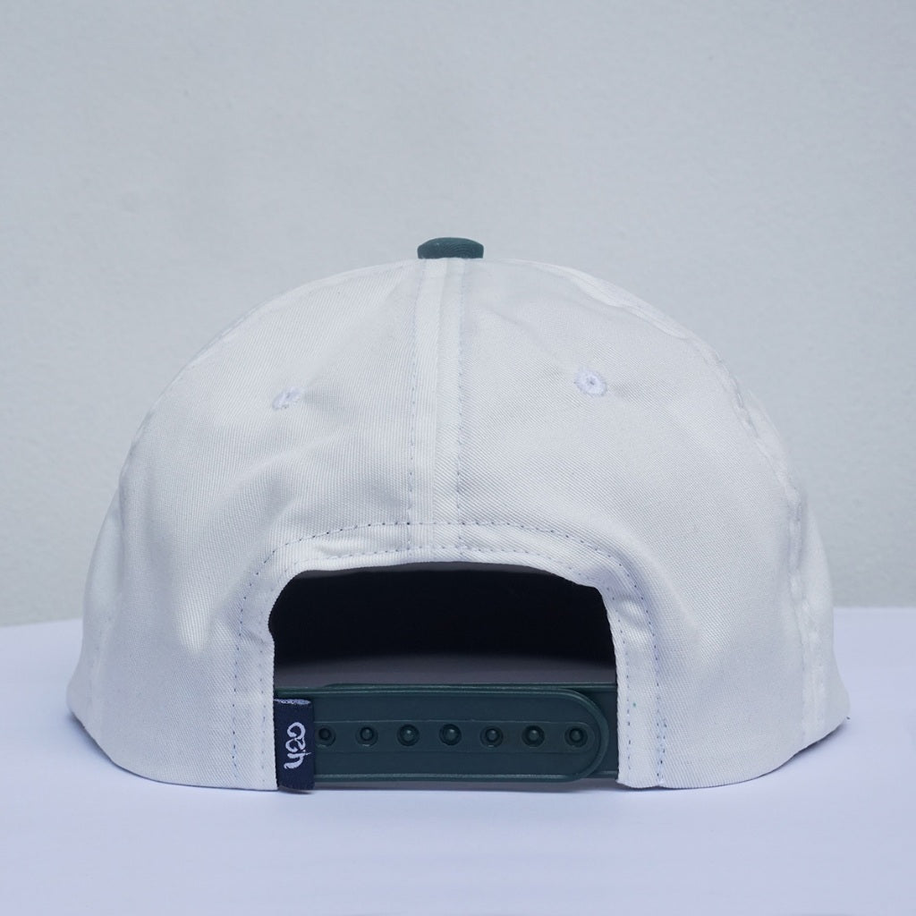4.20 Hat Smillo Drift White Green Twill Cotton