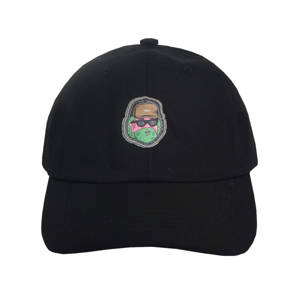 4.20 Hat Beardie McWave Patch Black