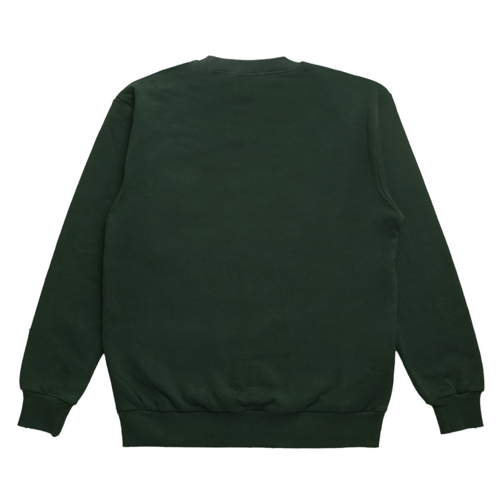 4.20 Sweater Mini Logo Embro Green 330gsm Fleece