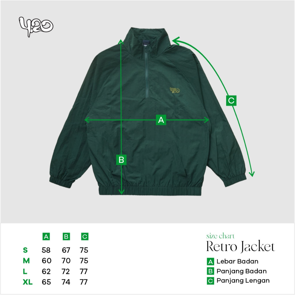 4.20 Jacket Retro Smillo Drift Grey Dusky Crinkle