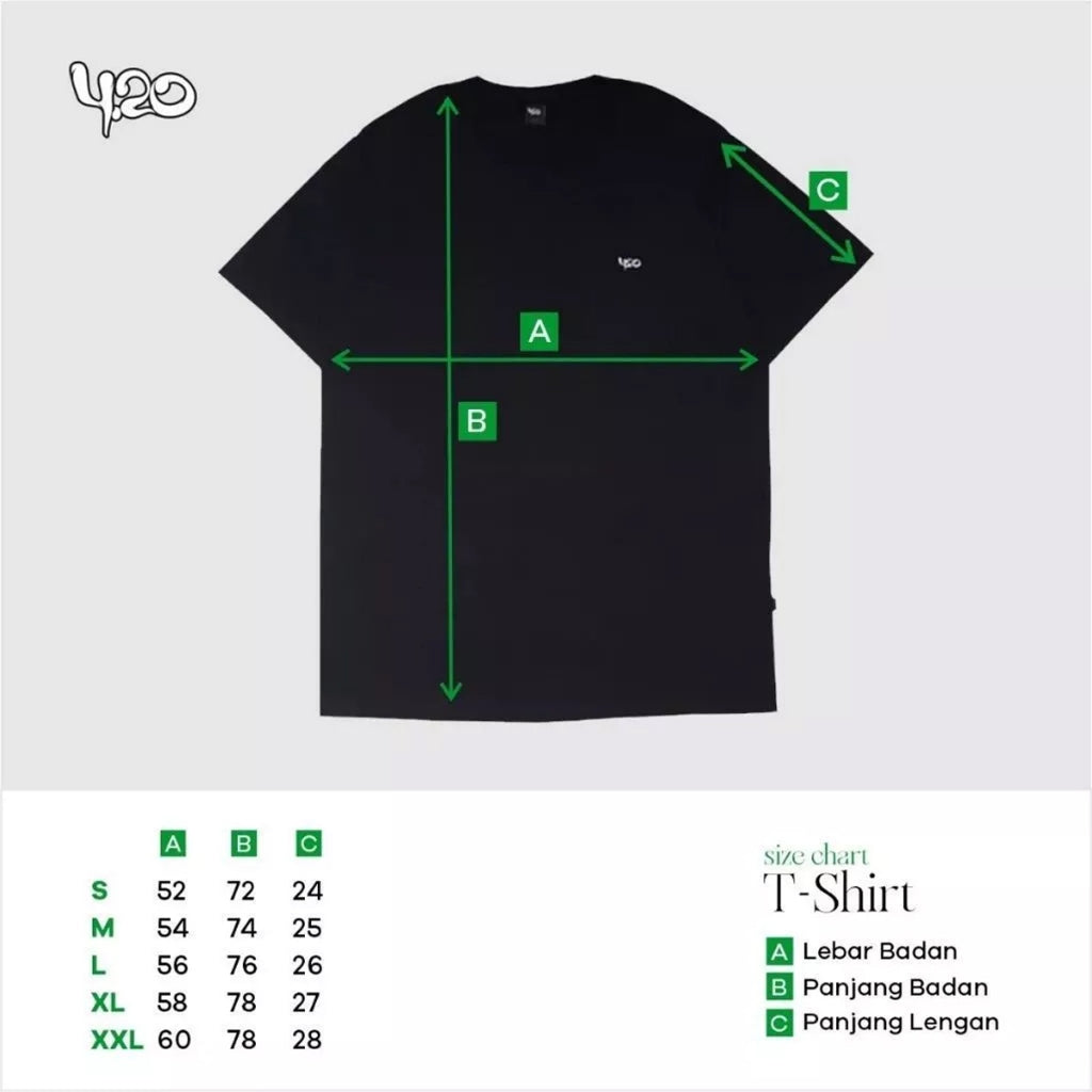 4.20 T-Shirt Arcade White 24s Cotton