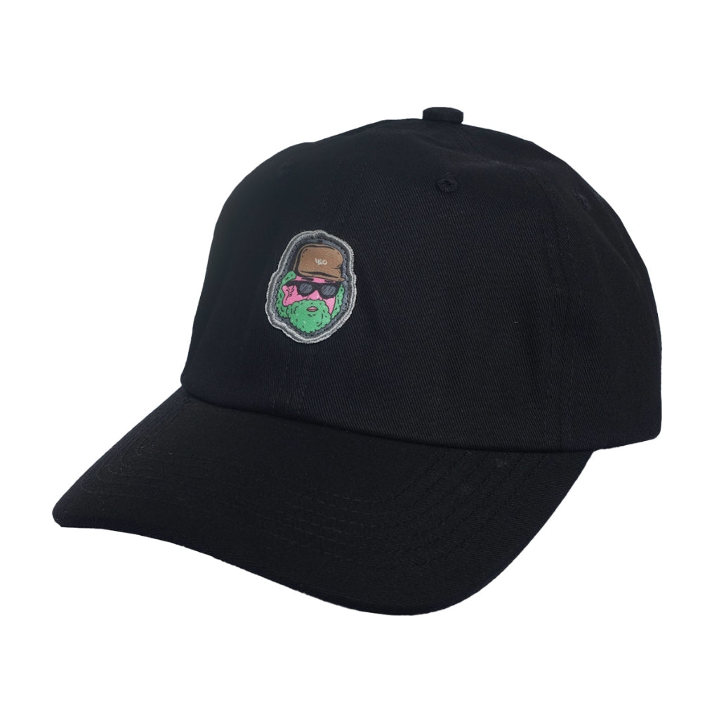 4.20 Hat Beardie McWave Patch Black