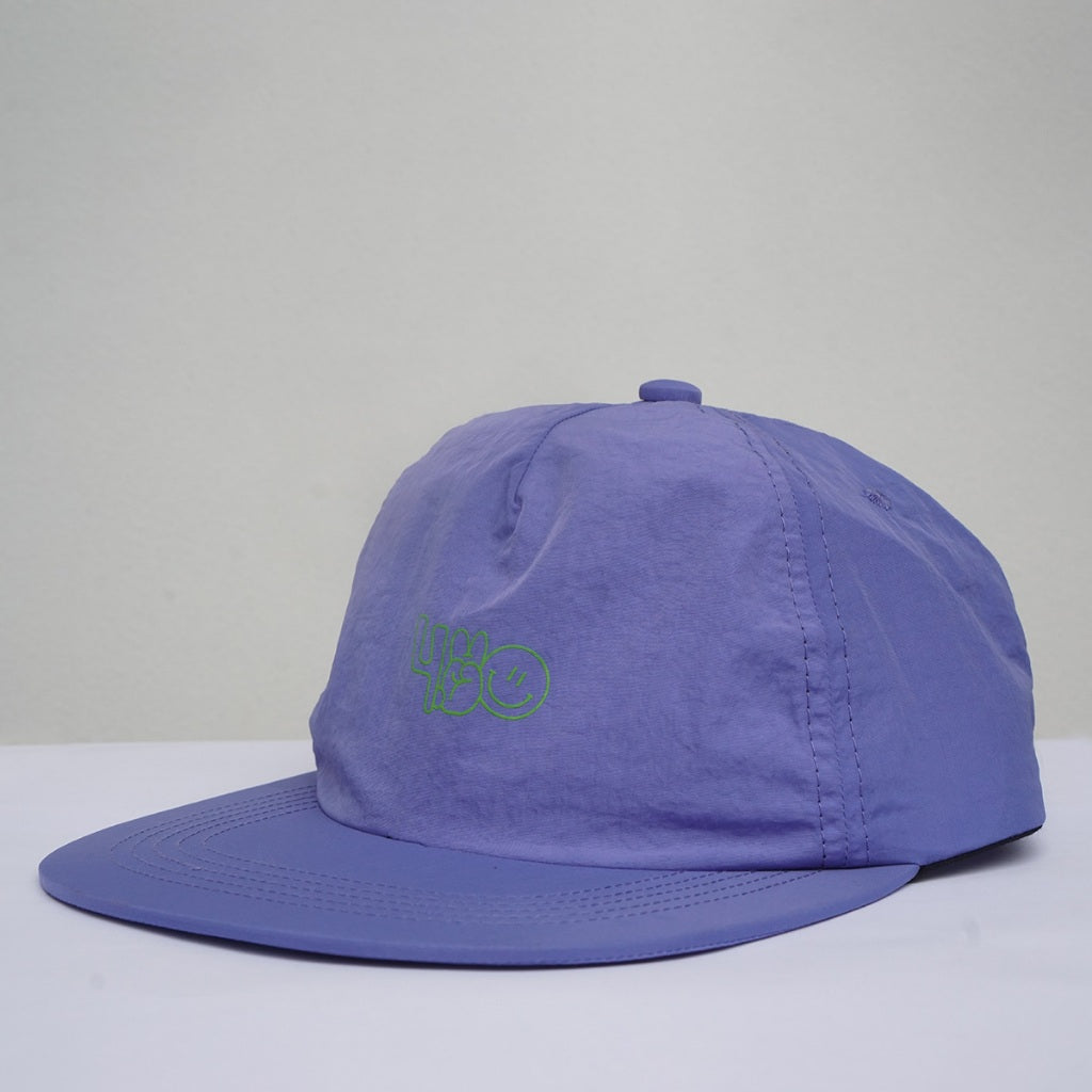 4.20 Hat Smillo Drift Purple Crinkle