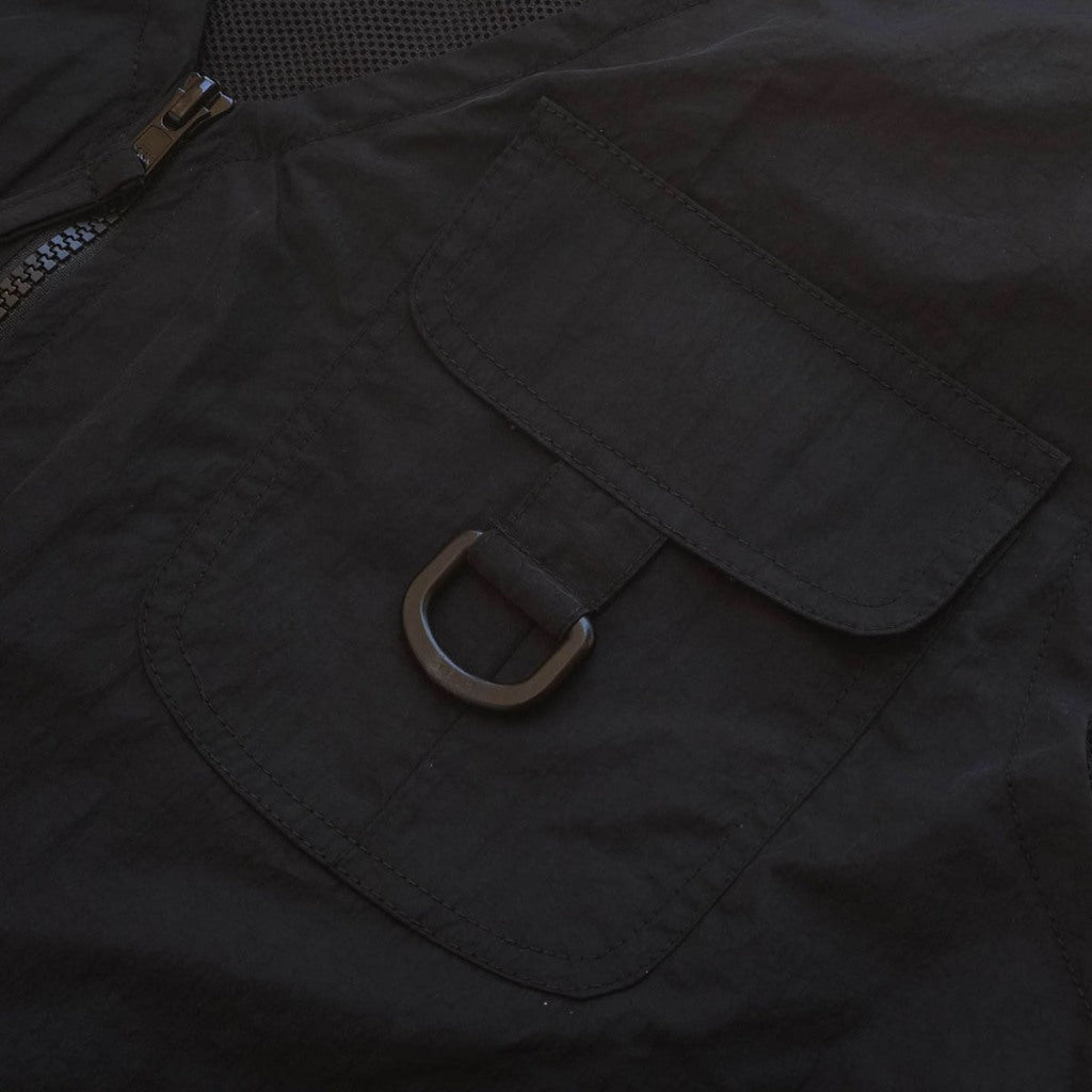 4.20 Vest Mono Tone Black Dusky Crinkle