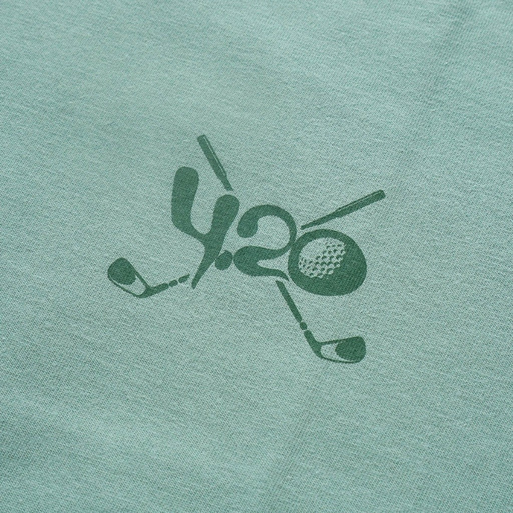 4.20 T-Shirt Pitch And Putt Feldspar Green 24s Cotton