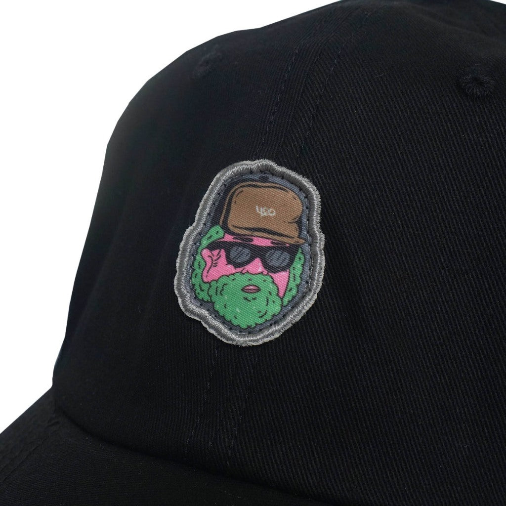 4.20 Hat Beardie McWave Patch Black