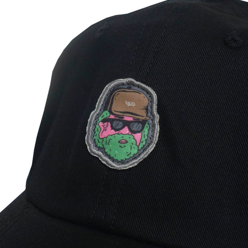 4.20 Hat Beardie McWave Patch Black